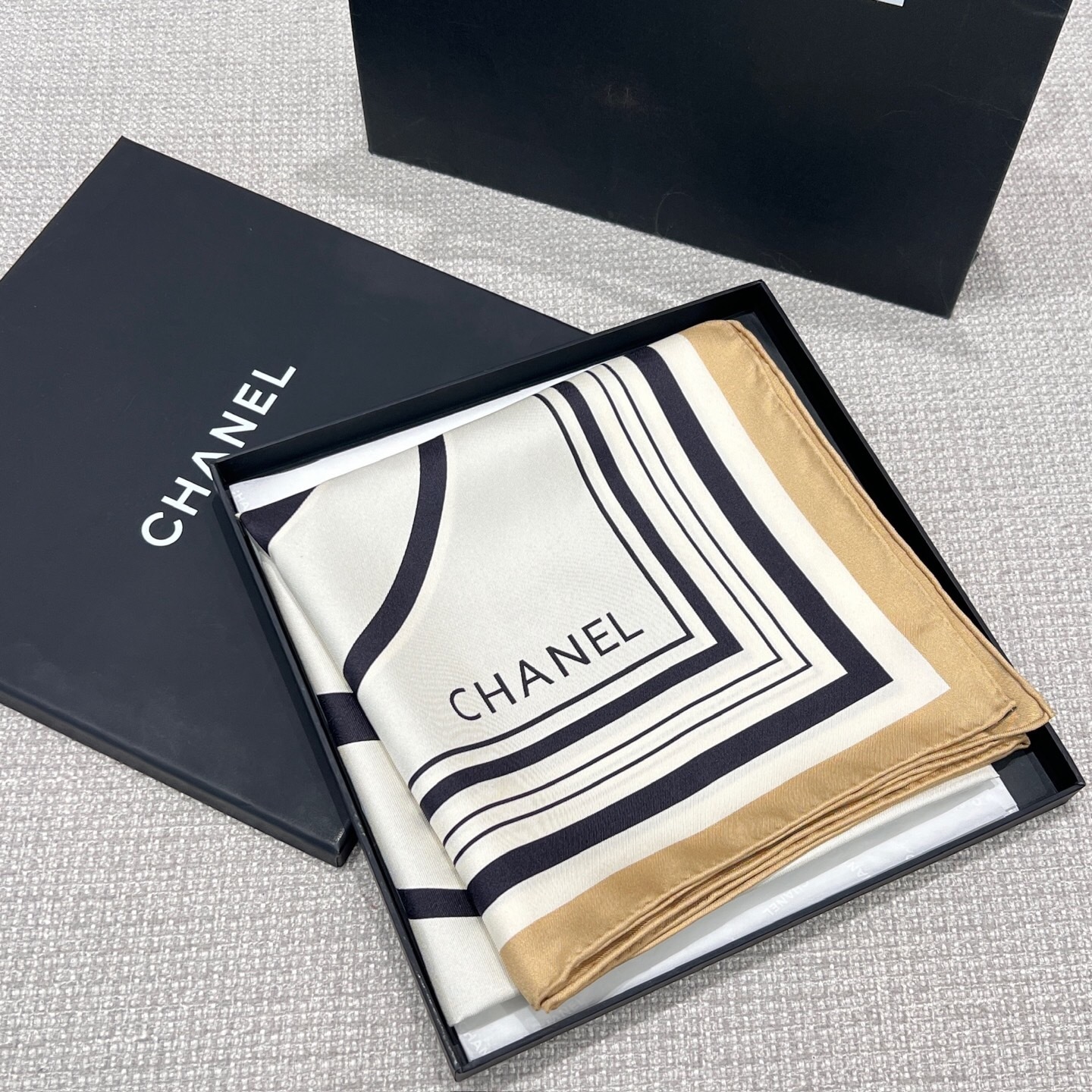 Chanel silk scarf