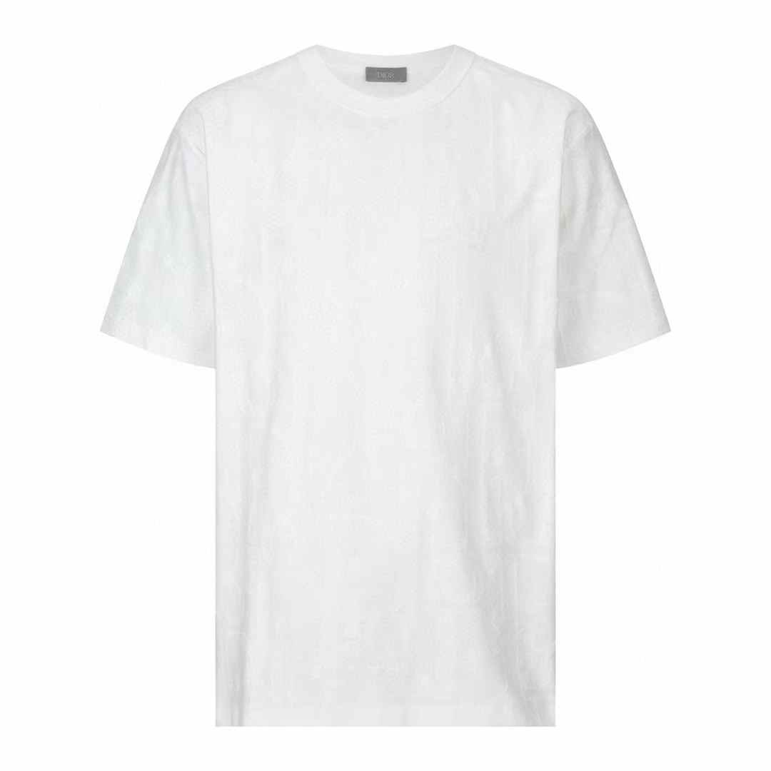 Dior oversized white cotton t-shirt