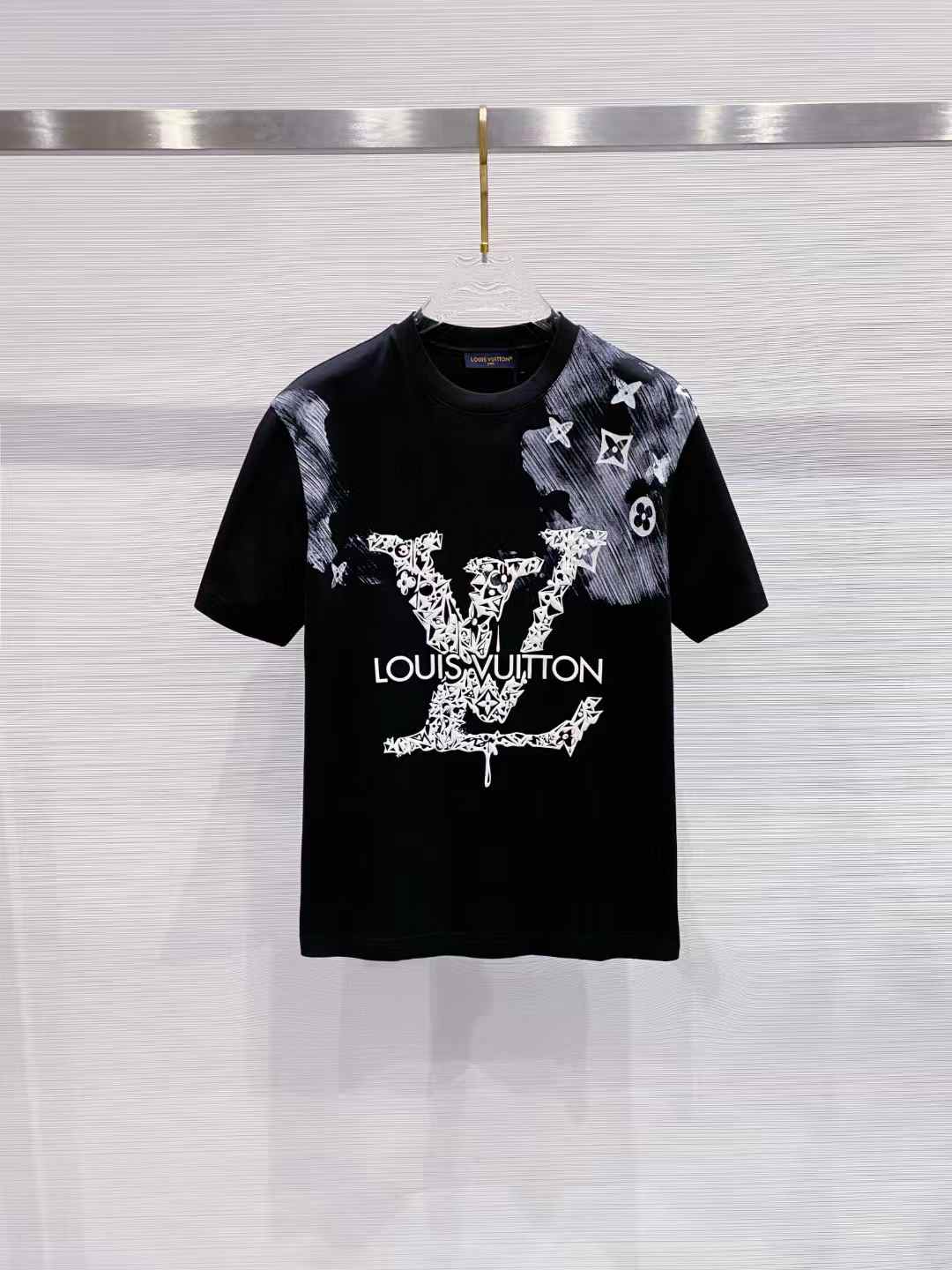 LV Distressed Logo T-Shirt