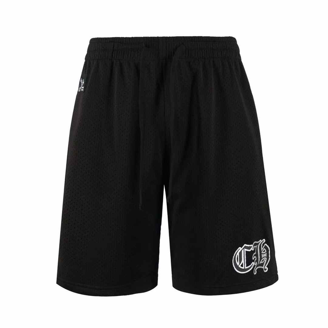 Chrome Hearts Sports Mesh Varsity Shorts in black