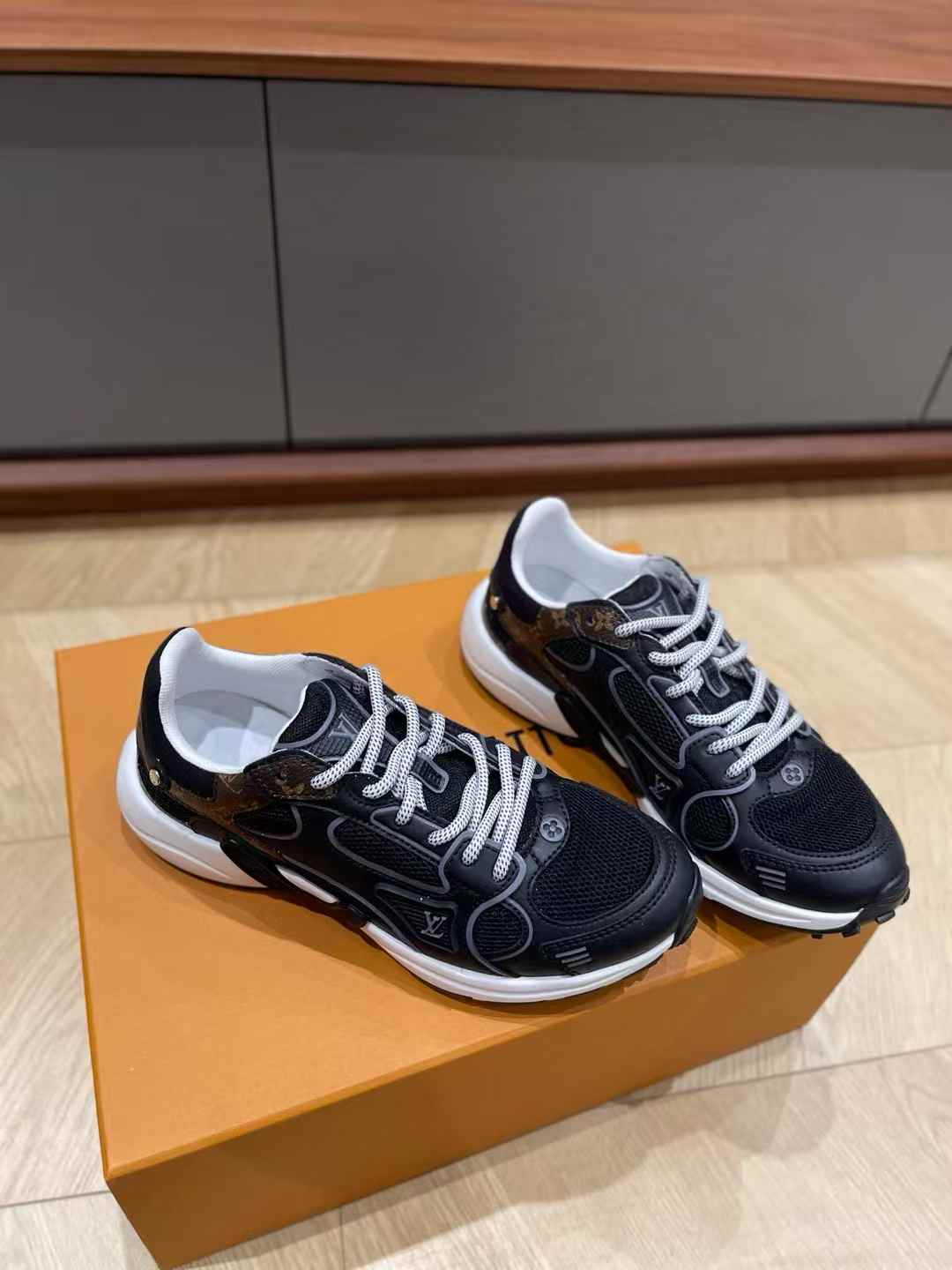 LV Olympia sneakers in black