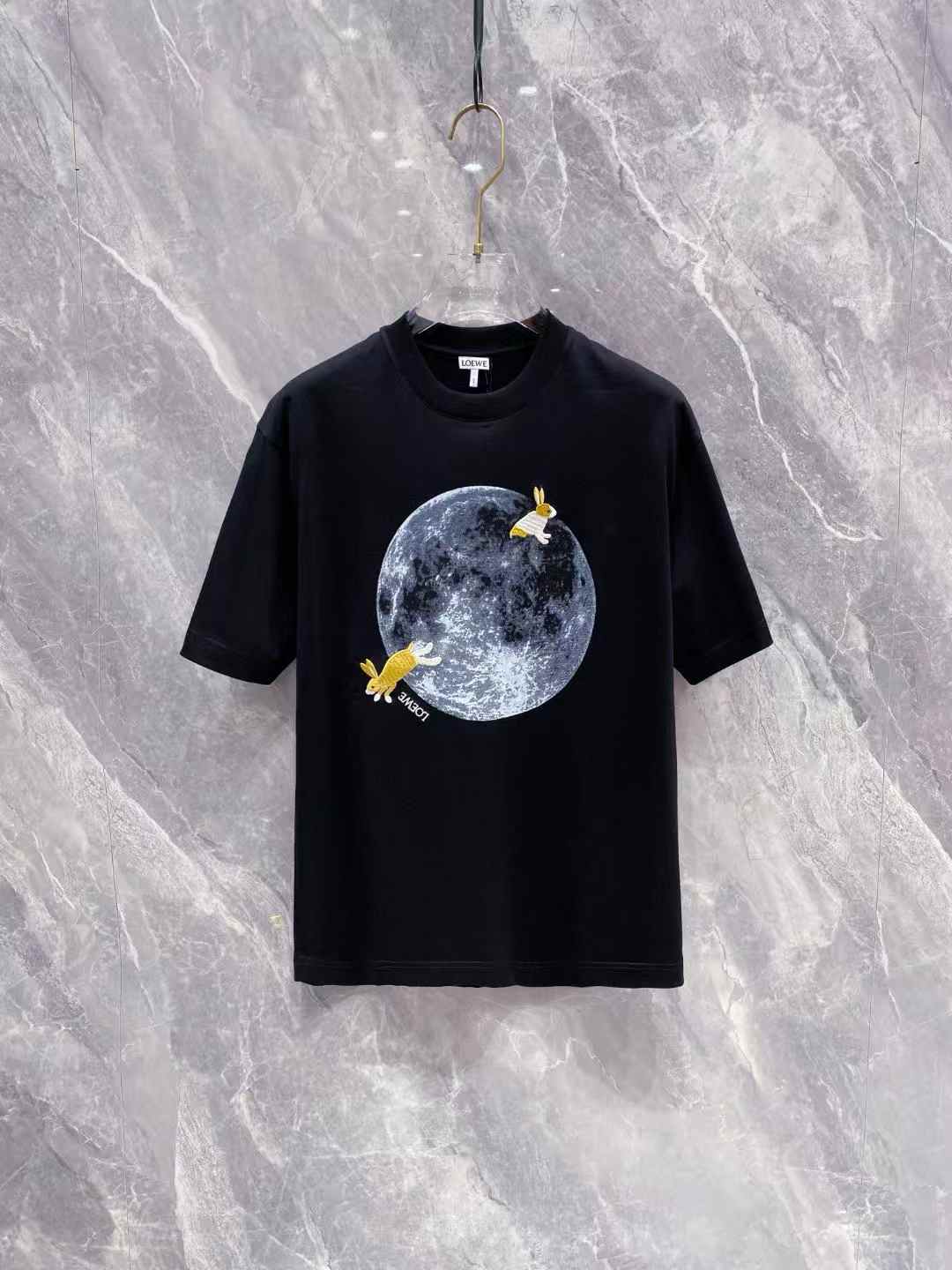 LOEWE x Suna Fujita rabbit moon T-shirt in a relaxed fit