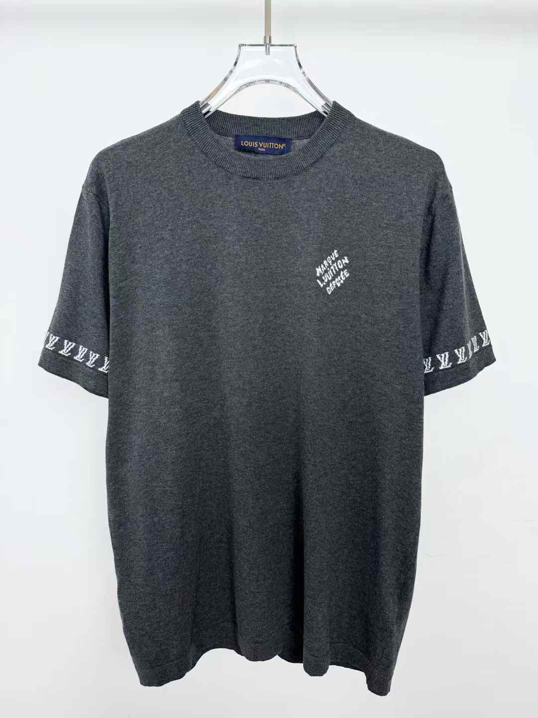 LV Signature Crew Neck t-shirt in dark gray