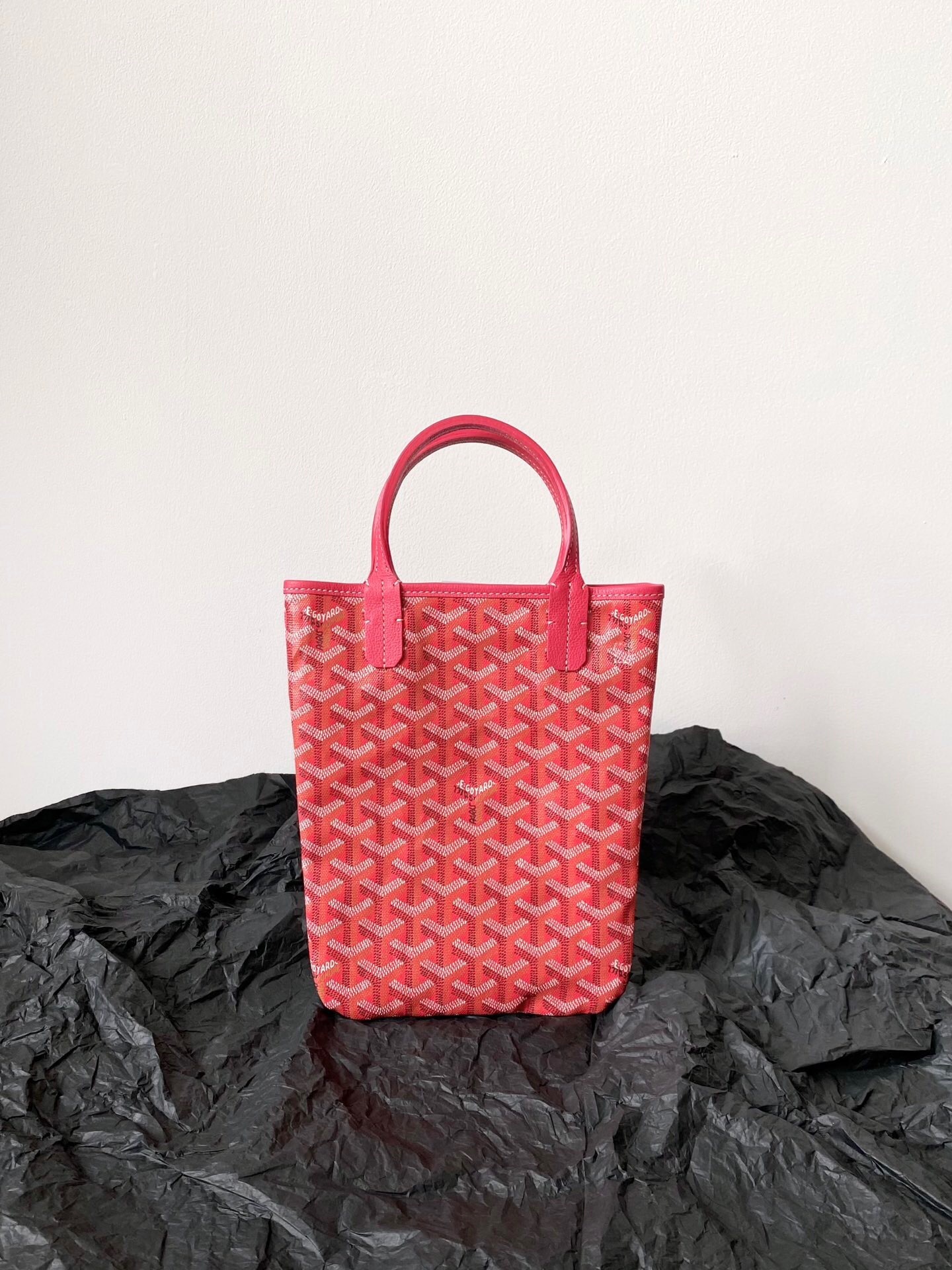 Goyardine Poitiers handbag in pink