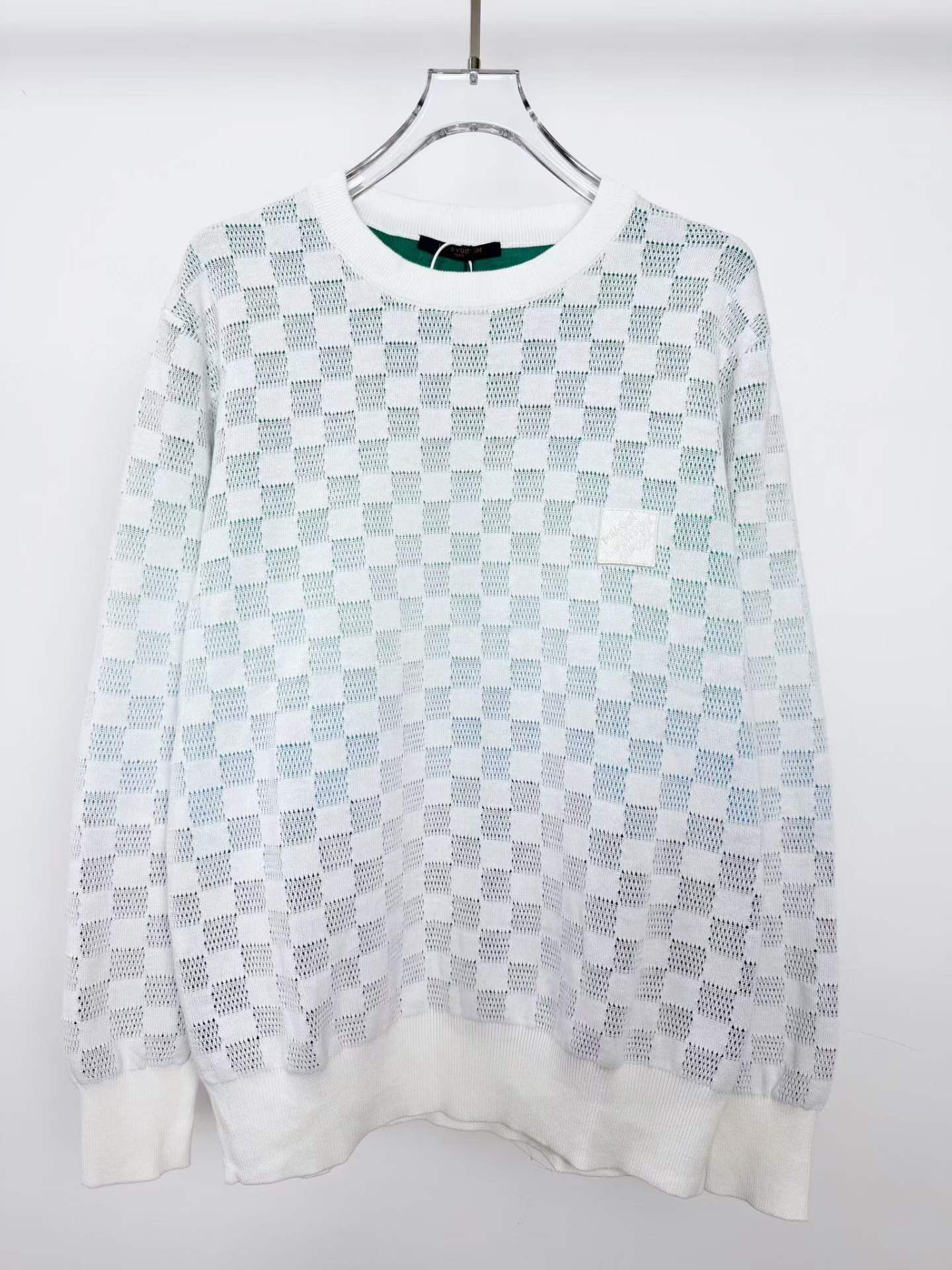 LV Damier Gradient Jacquard Pullover