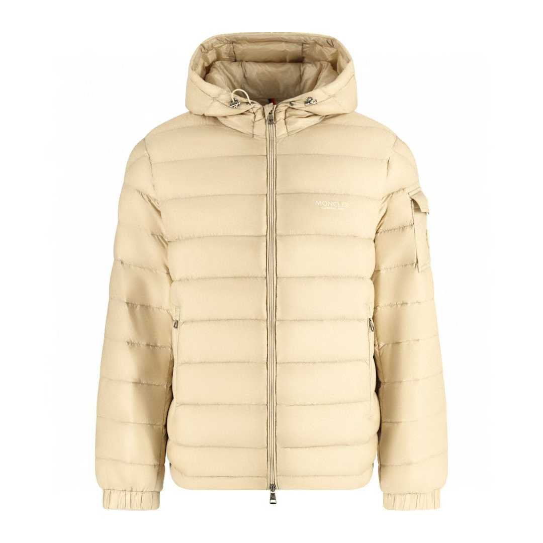 Moncler Galion padded jacket in beige