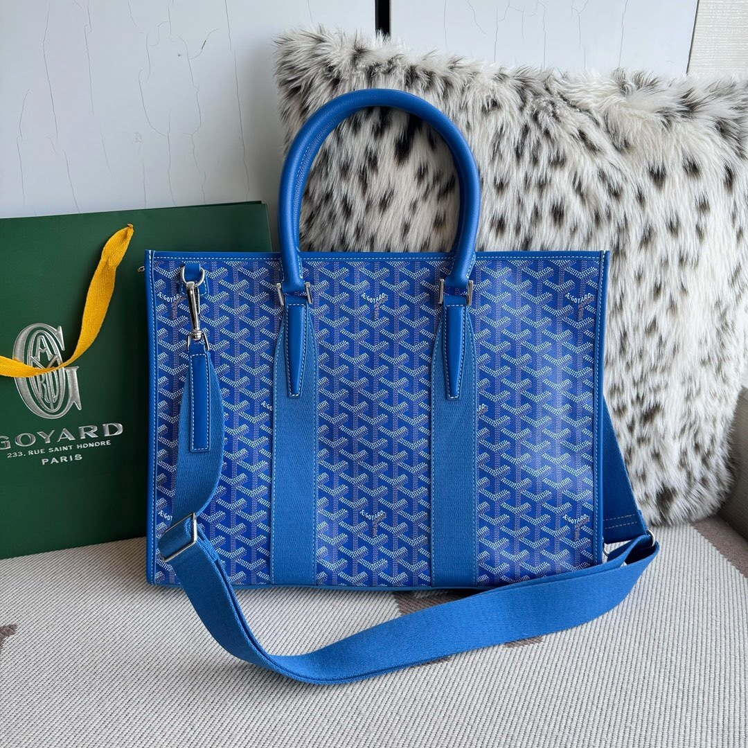 Goyard Morvan document case Goyardine canvas