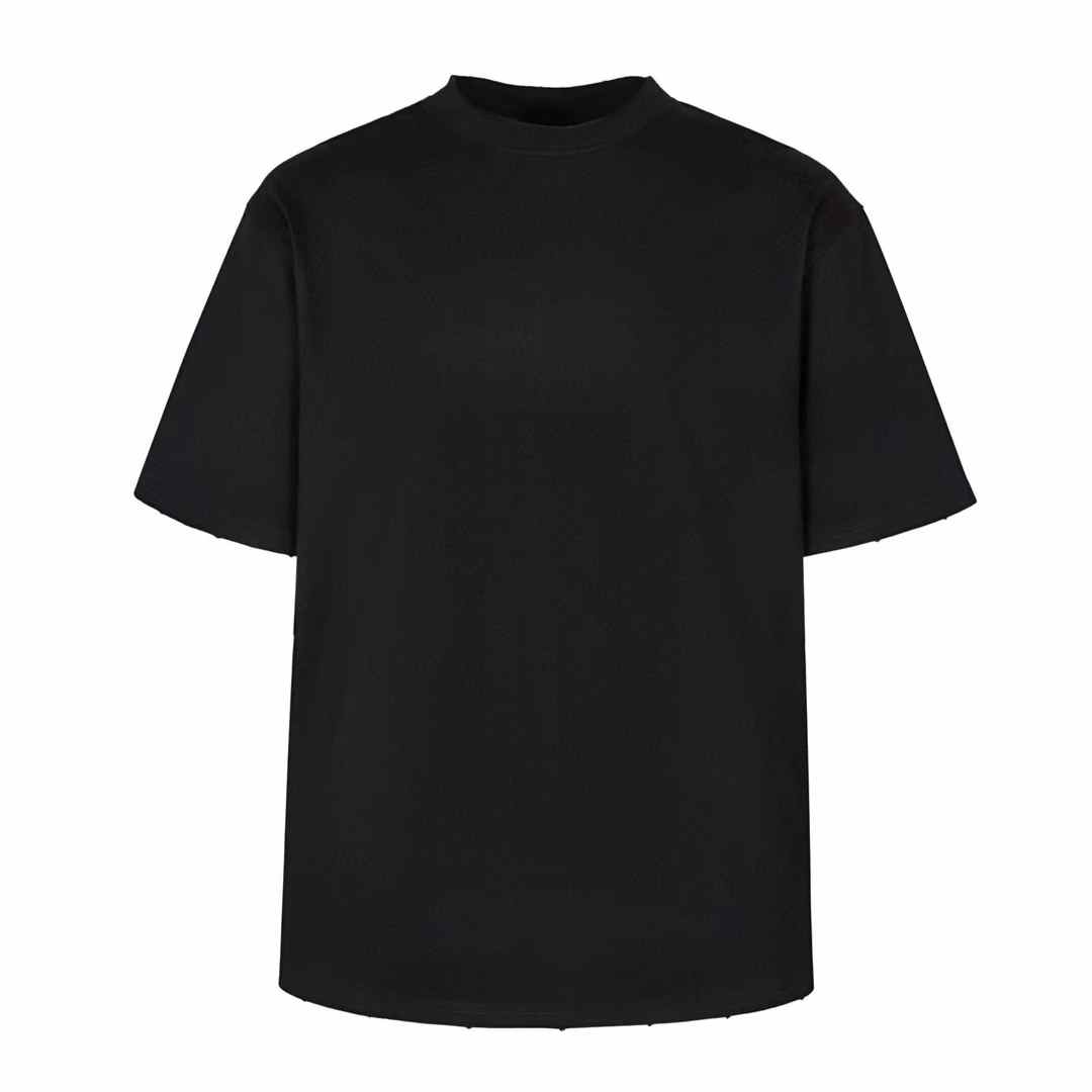Balenciaga Men's Security Tape Logo Oversize T-Shirt