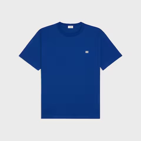 Celine Triomphe Loose T-Shirt in cotton jersey