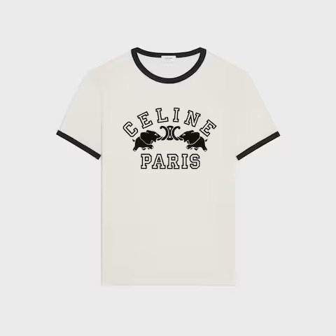 Celine Paris T-shirt in cotton jersey