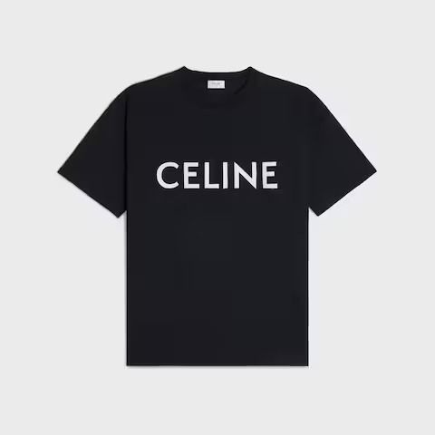 Celine Loose T-Shirt in cotton jersey