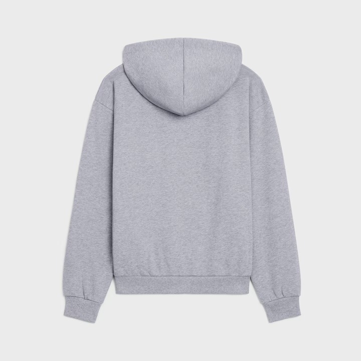 Celine Loose Hoodie in Cotton Fleece