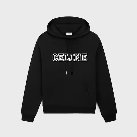 Celine Loose Hoodie in Cotton Fleece