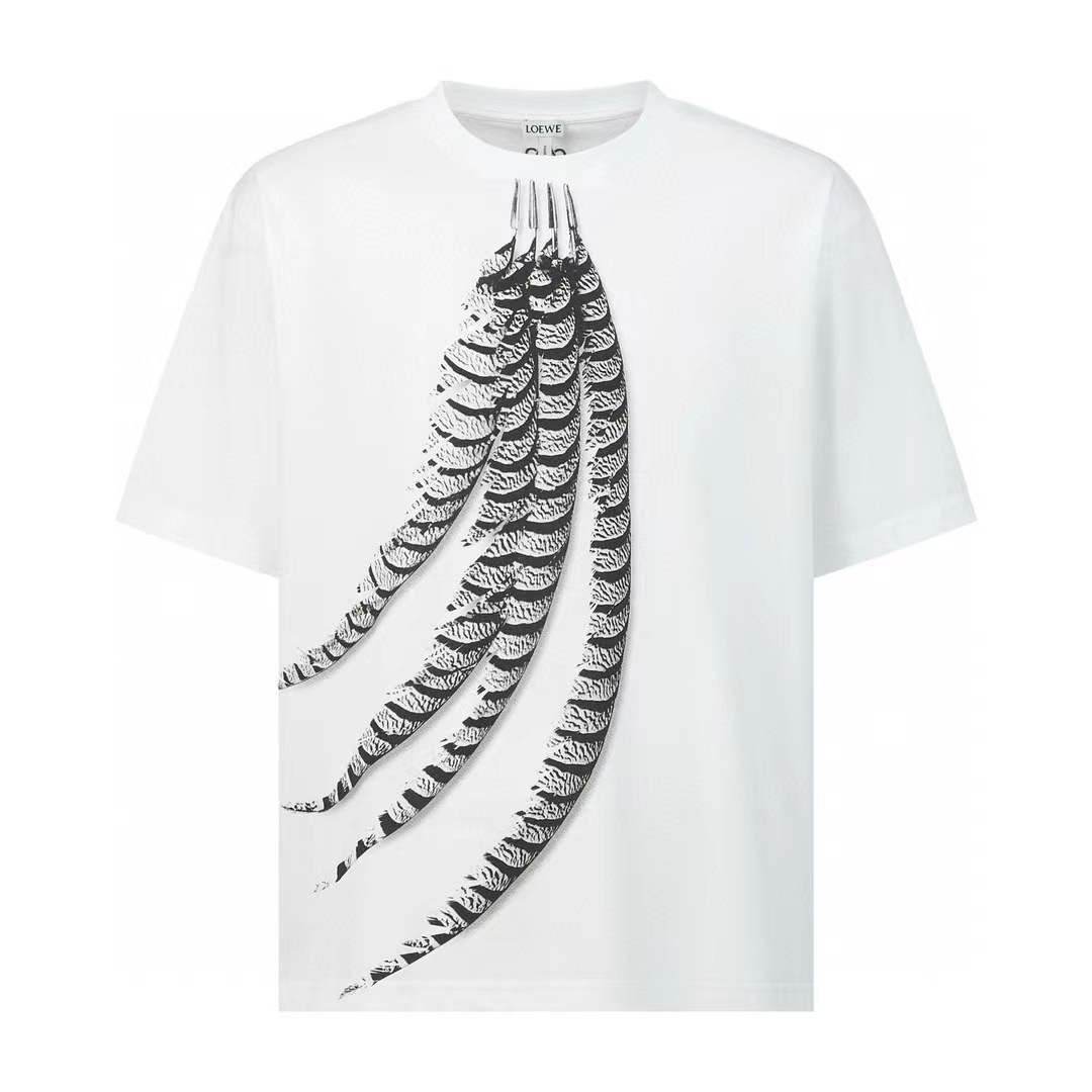 Loewe Printed Cotton Jersey T-Shirt