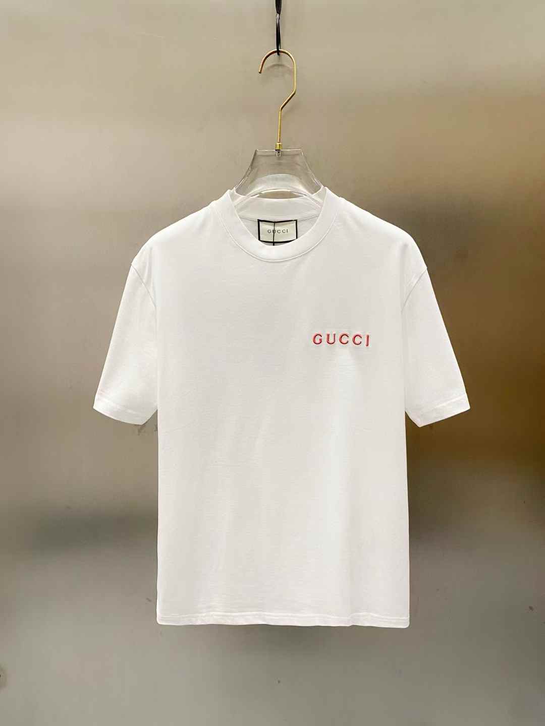 Gucci white cotton T-shirt
