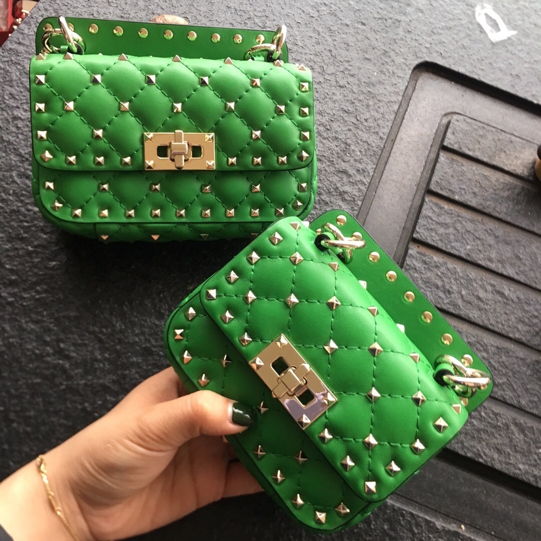 Valentino Garavani Rockstud Spike small bag in all colors