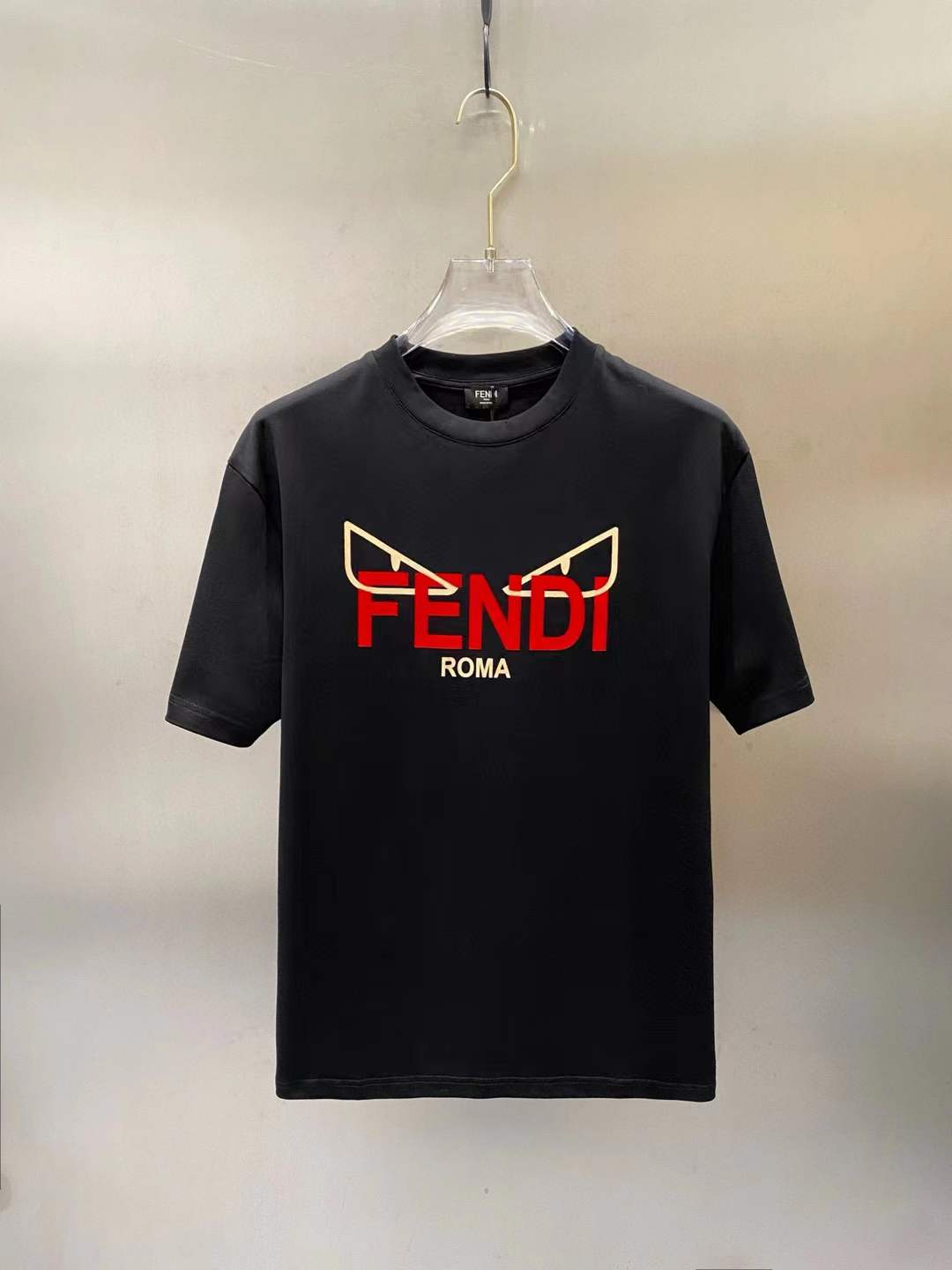 Fendi Roma T-shirt Black