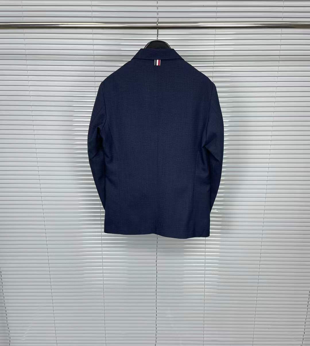 thom browne Thom Browne 4-Bar blazer in navy blue wool