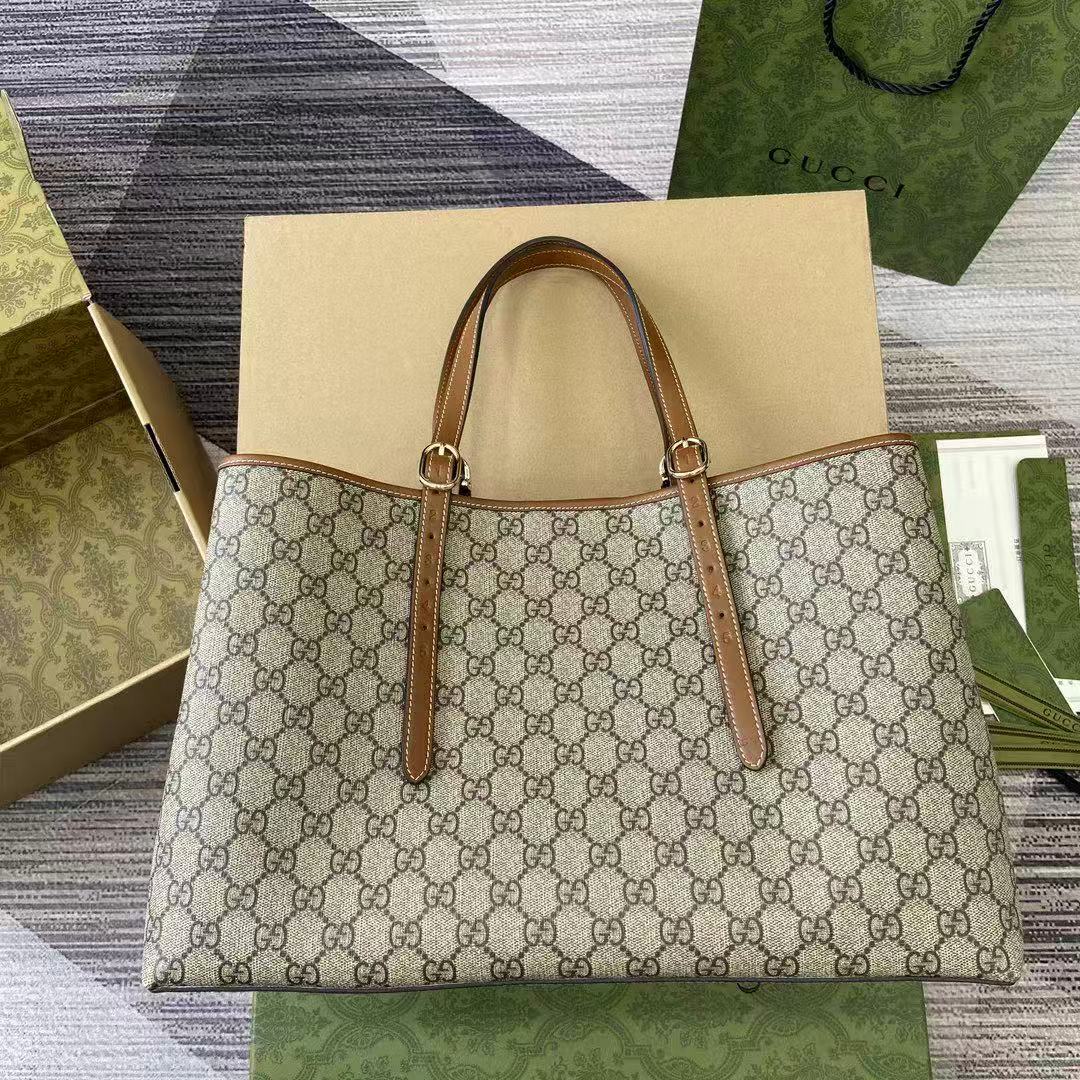 Gucci GG Emblem maxi tote bag