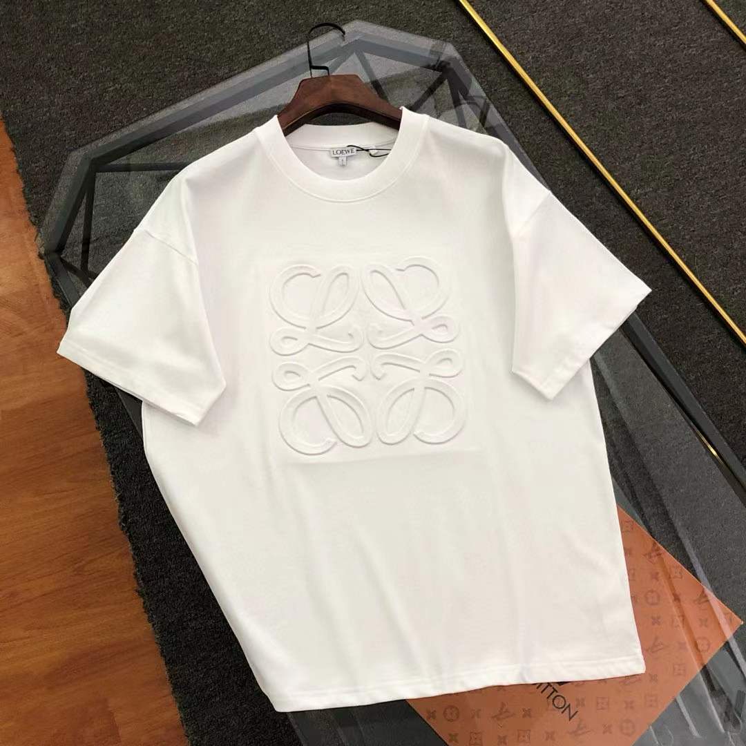 Loewe cotton Anagram-embroidered T-shirt