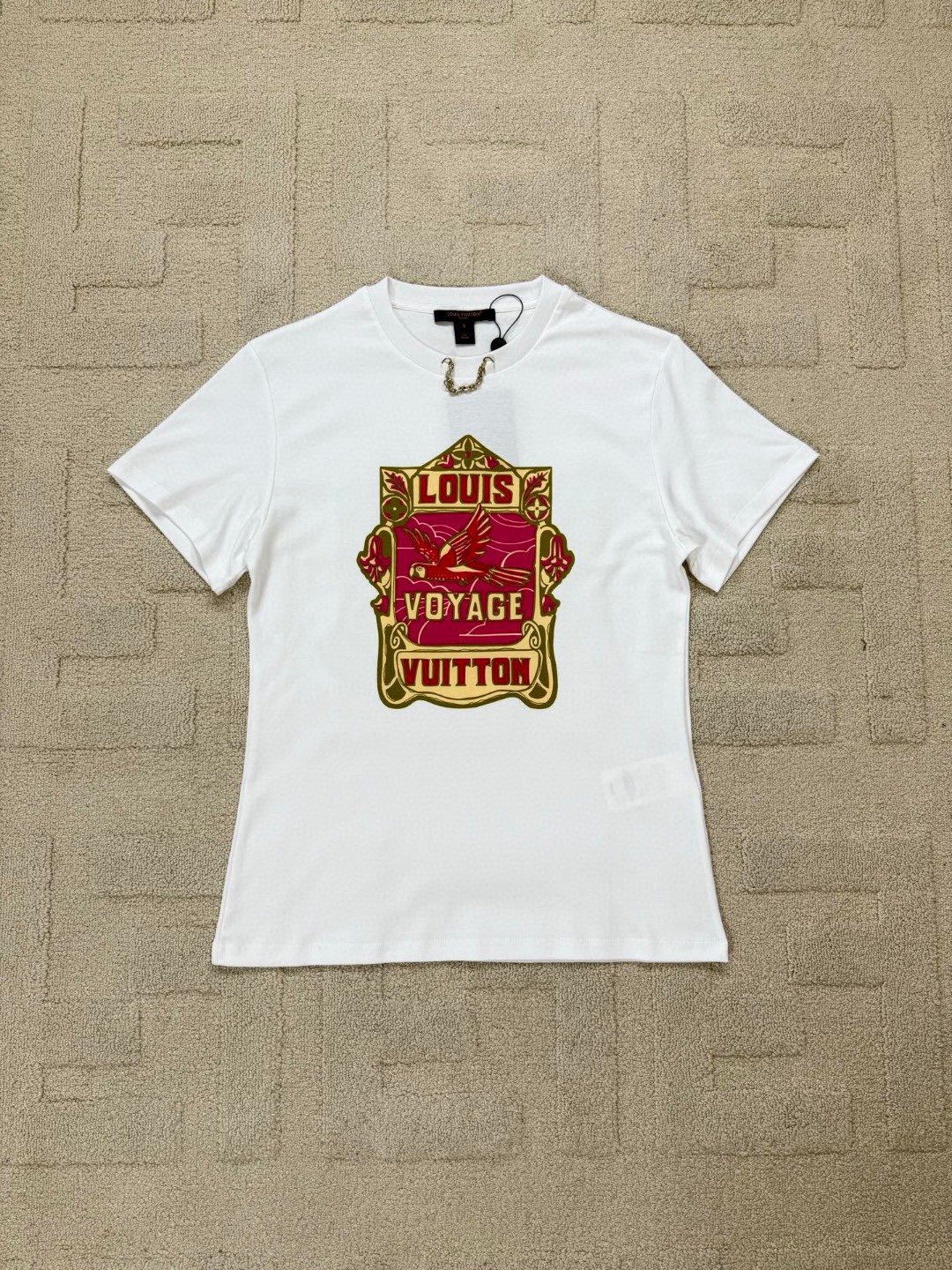 LV 1AHIT6 Parrot Print T-Shirt