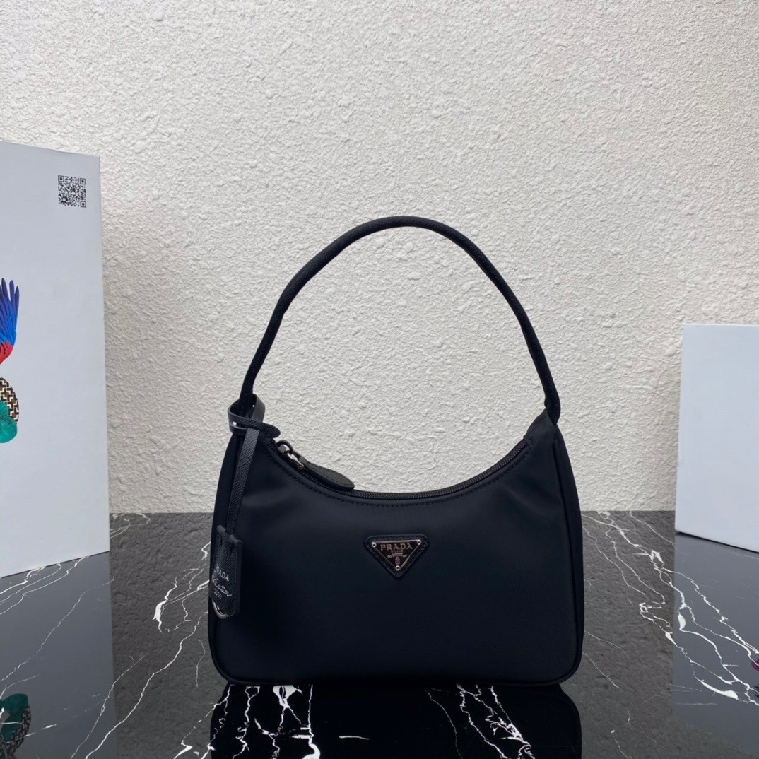 Prada Re-Edition Re-Nylon shoulder bag black