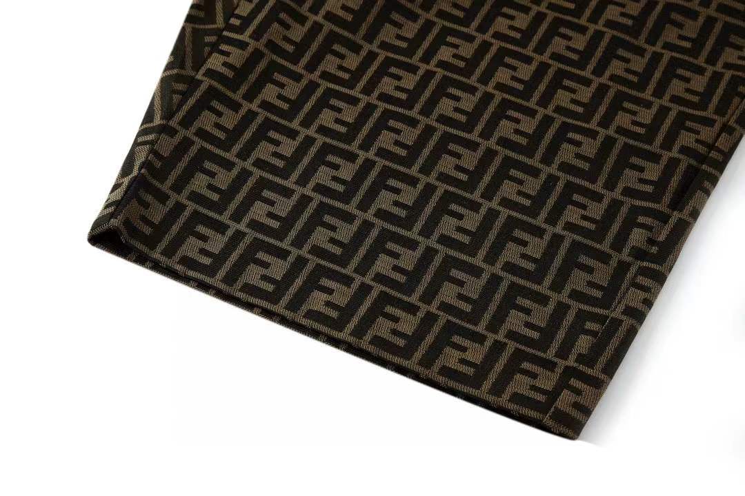 Fendi Zucca-monogram bermuda shorts