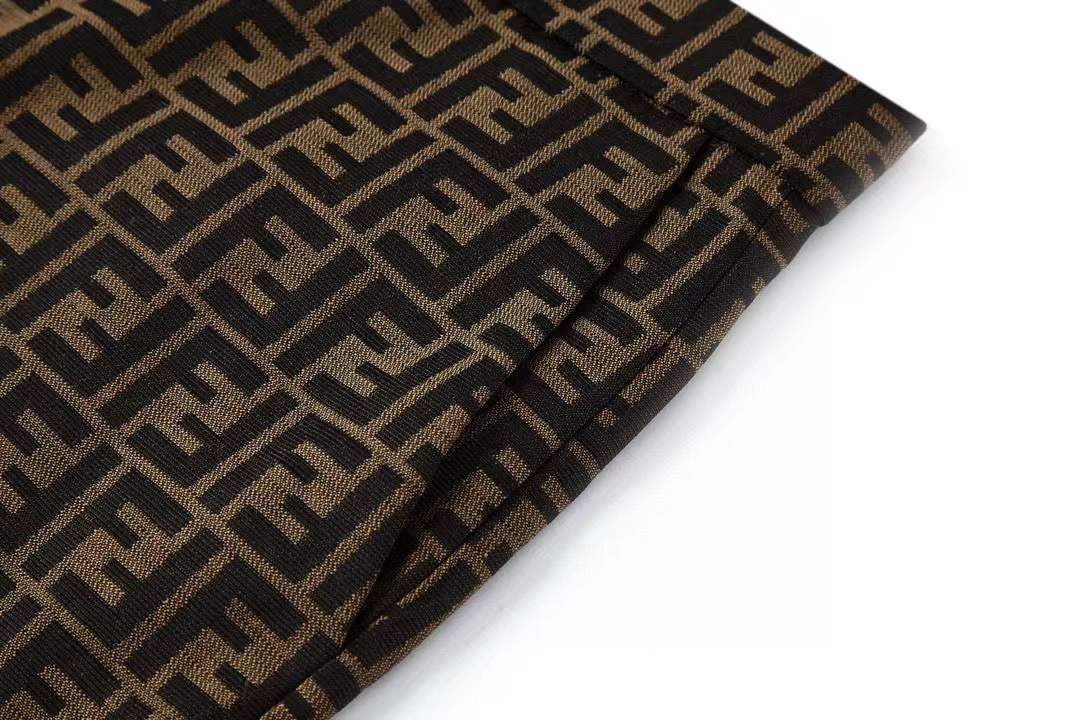 Fendi Zucca-monogram bermuda shorts