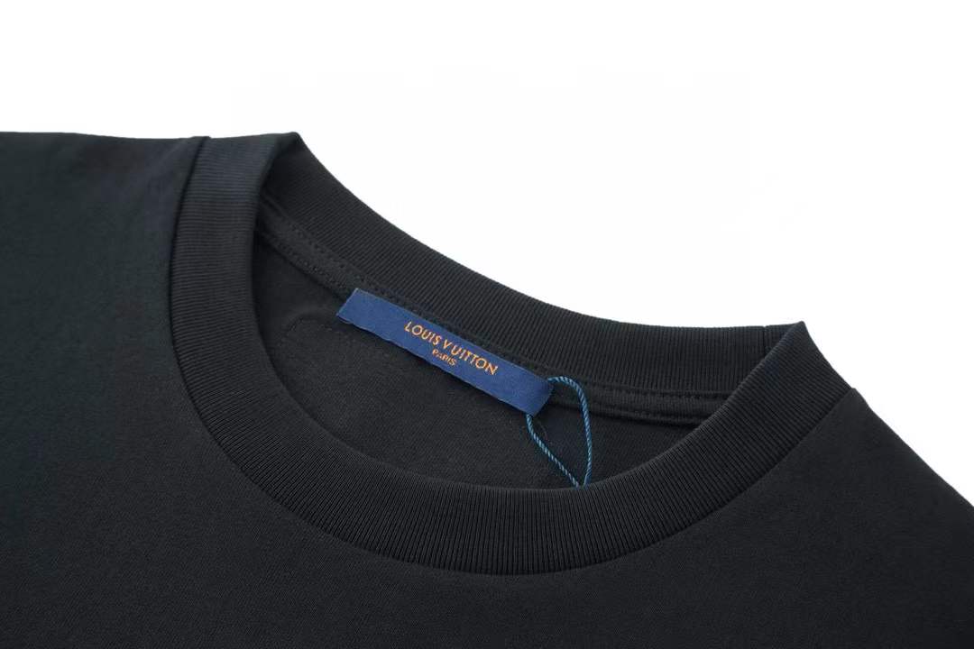 LV 2054 Planes Black T-Shirt with a creative, bold design