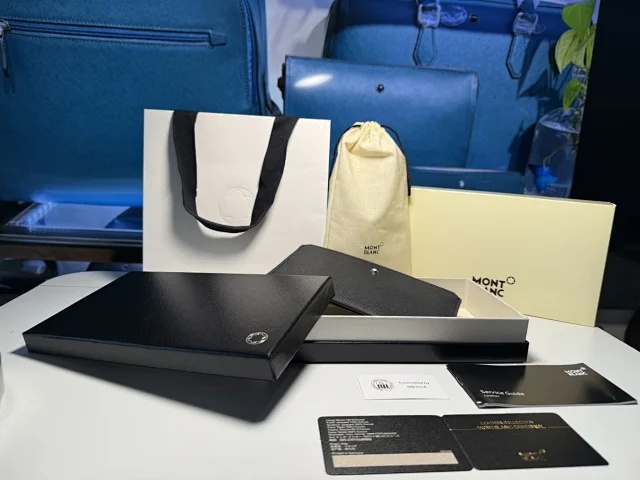 MONTBLANC Synchronized Masterpiece Collection Ultra-Thin Wallet