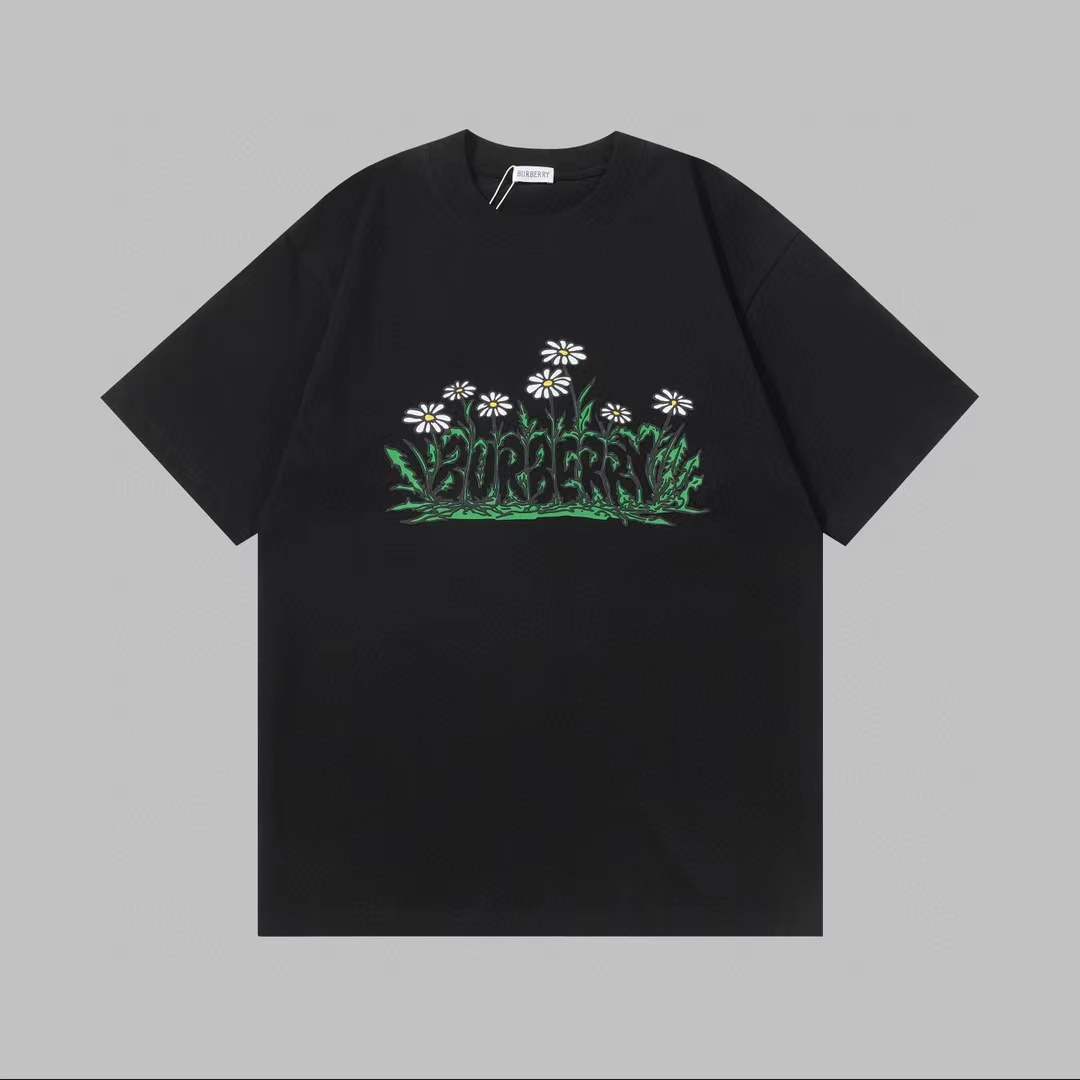 Burberry daisy-logo cotton T-shirt