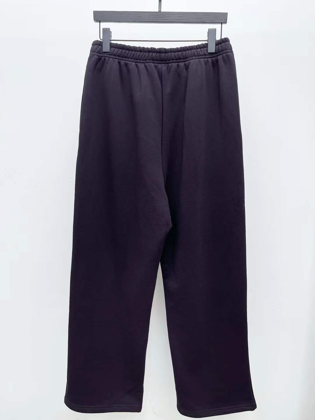balenciaga blurhms ROOTSTOCK Soft&Hard sweatpants in a dark purple color