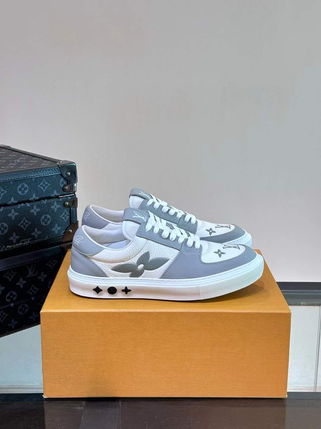 LV Charlie sneaker in a mix of recycled and bio-based sustainable materials