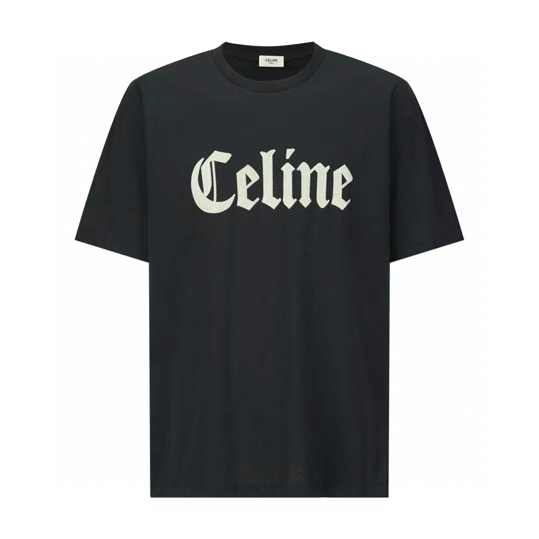 Celine Loose T-Shirt in Cotton Jersey