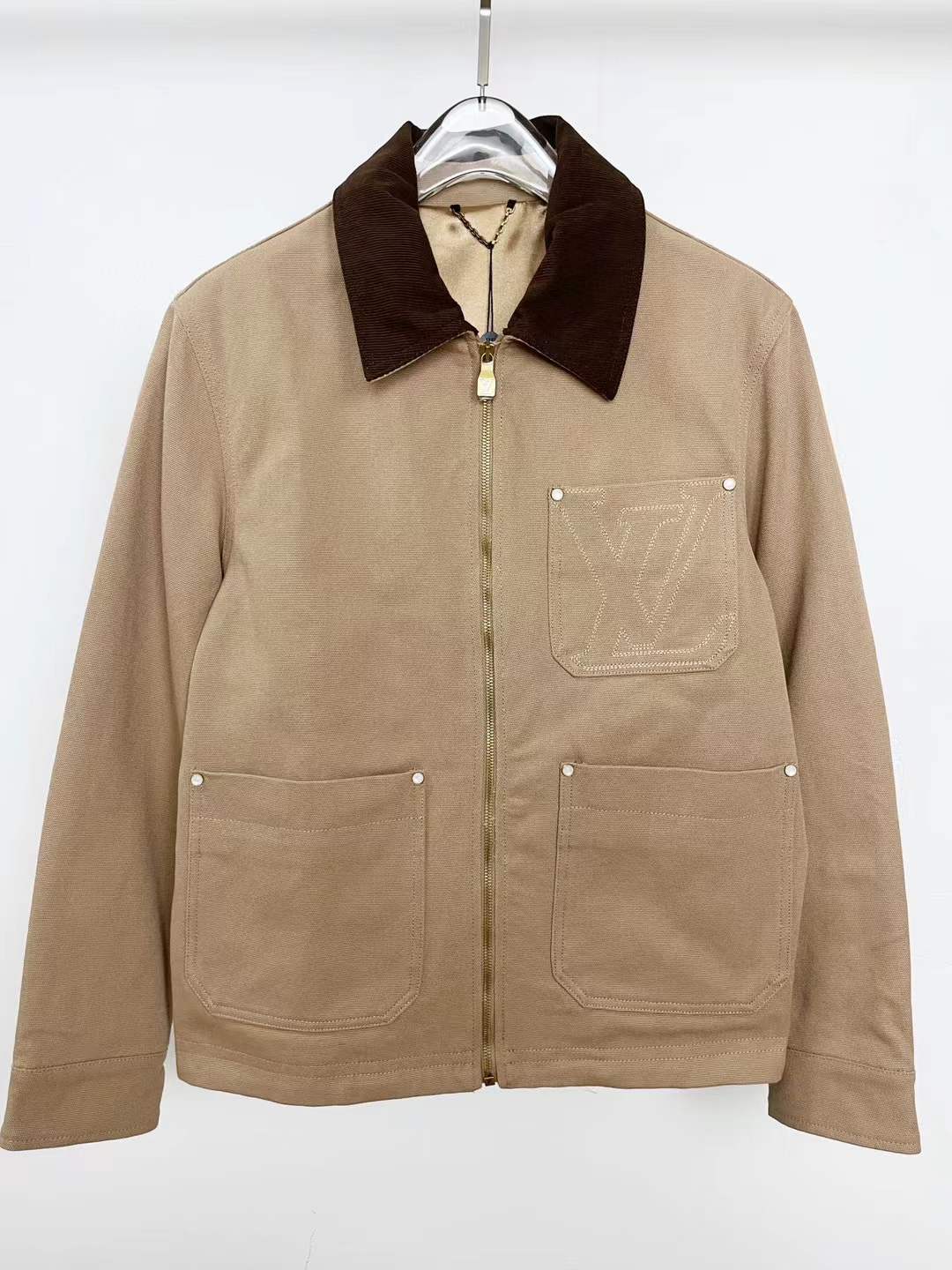LV Workwear Cotton Canvas Blouson