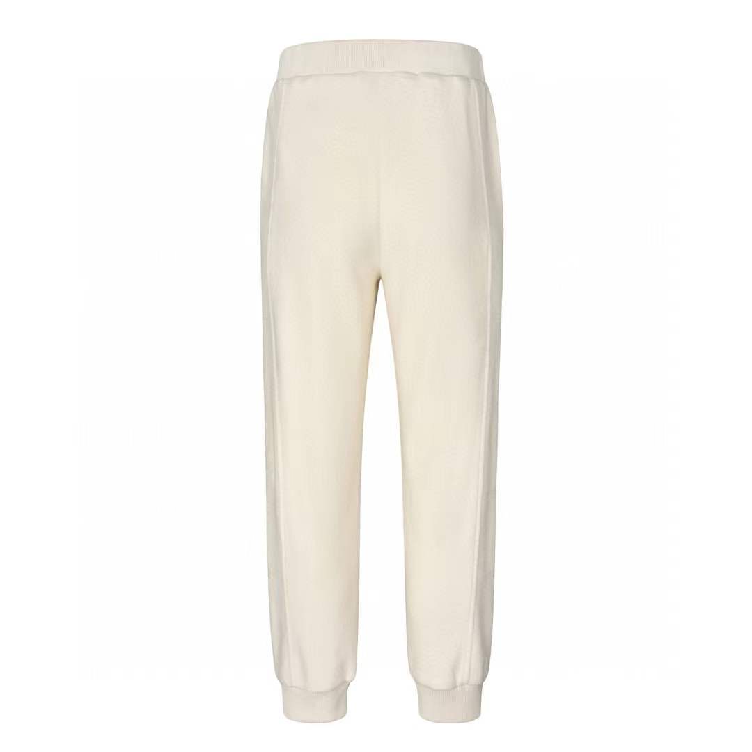 LV track Pants in Whisper White cotton-blend material