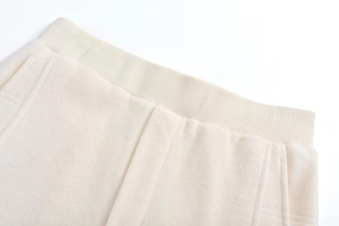 LV track Pants in Whisper White cotton-blend material