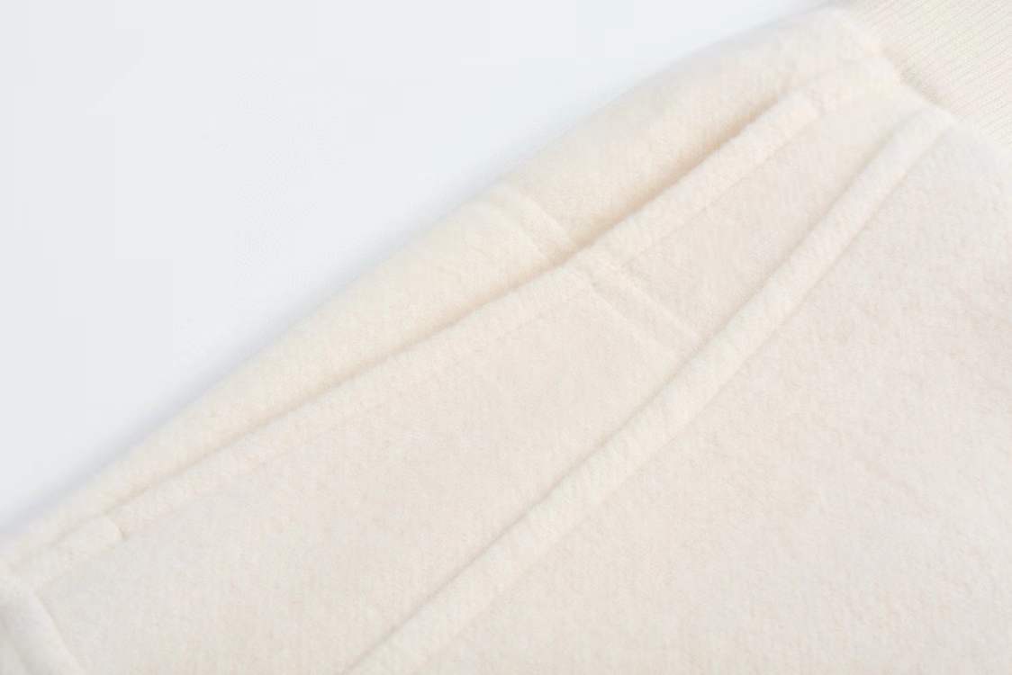 LV track Pants in Whisper White cotton-blend material