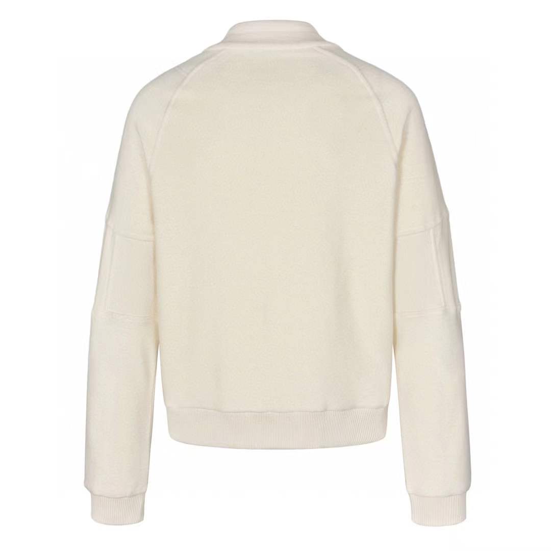 LV 25SS LV Zipper Jacket Ivory