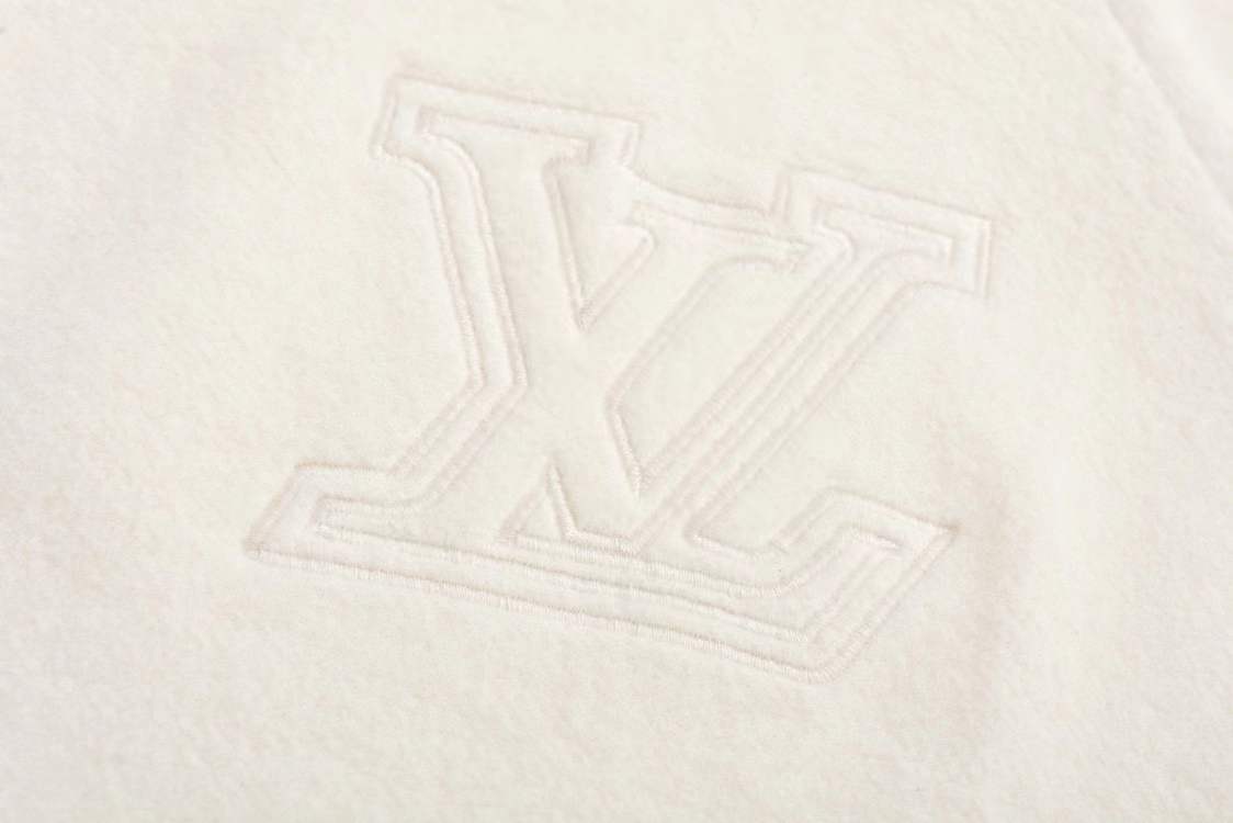 LV 25SS LV Zipper Jacket Ivory