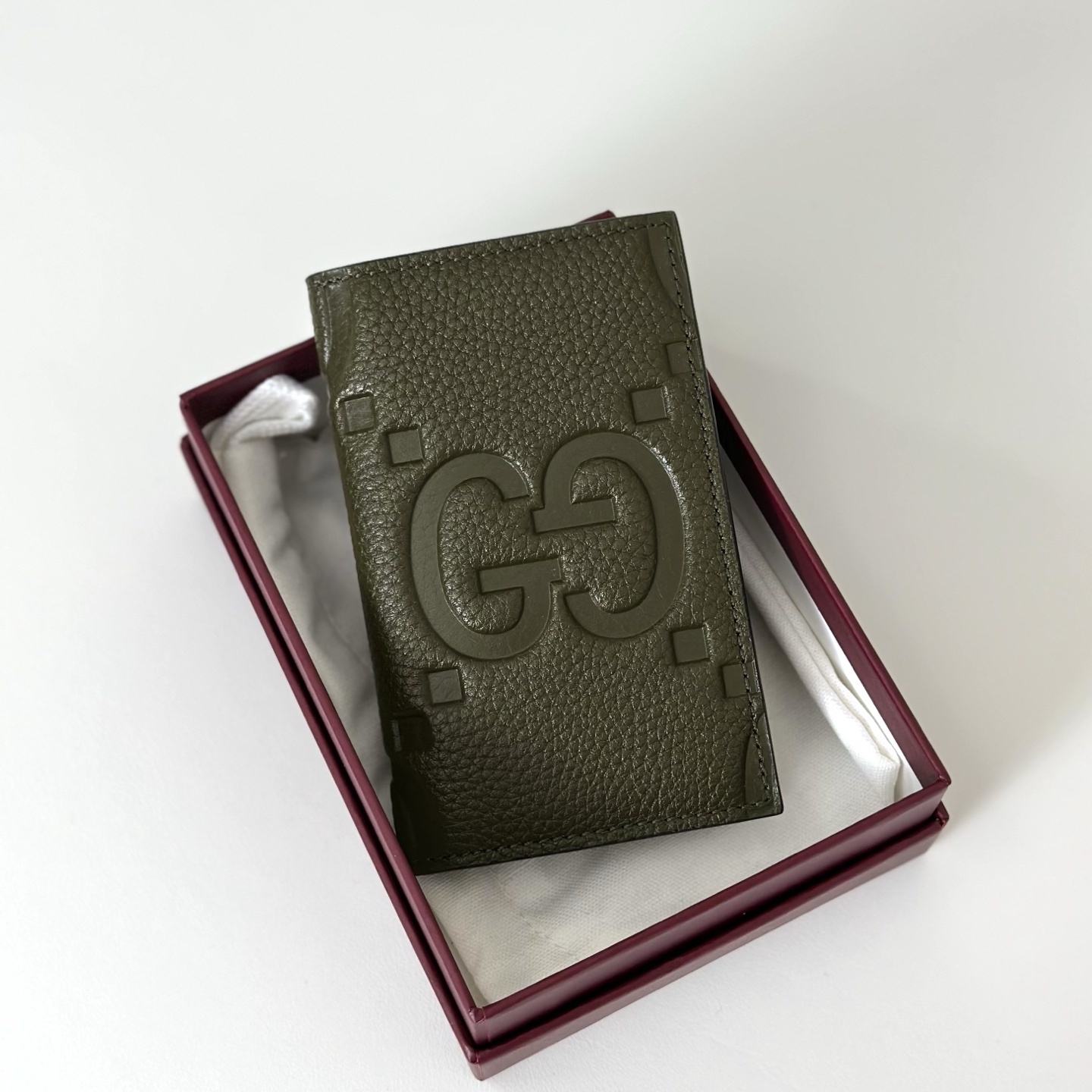 Gucci GG Jumbo card case or bi-fold wallet