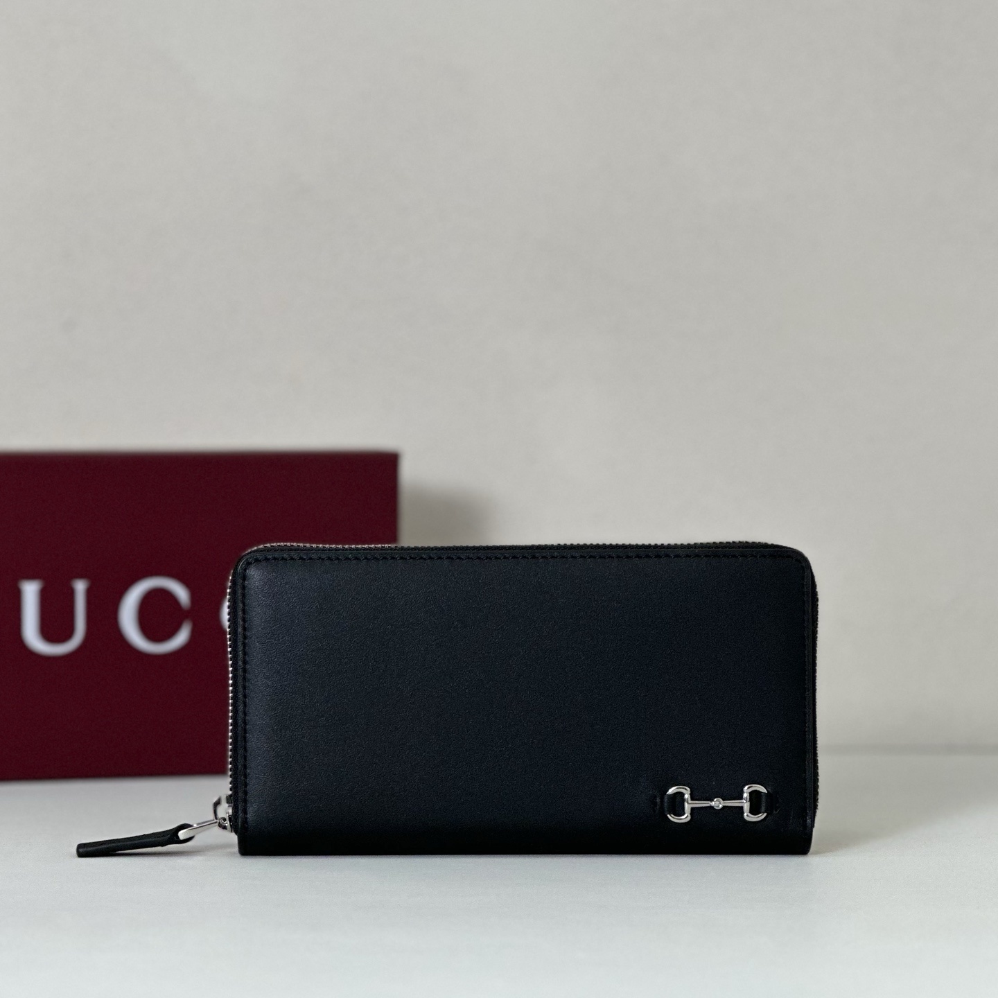 Gucci Horsebit 1955 wallet in black leather