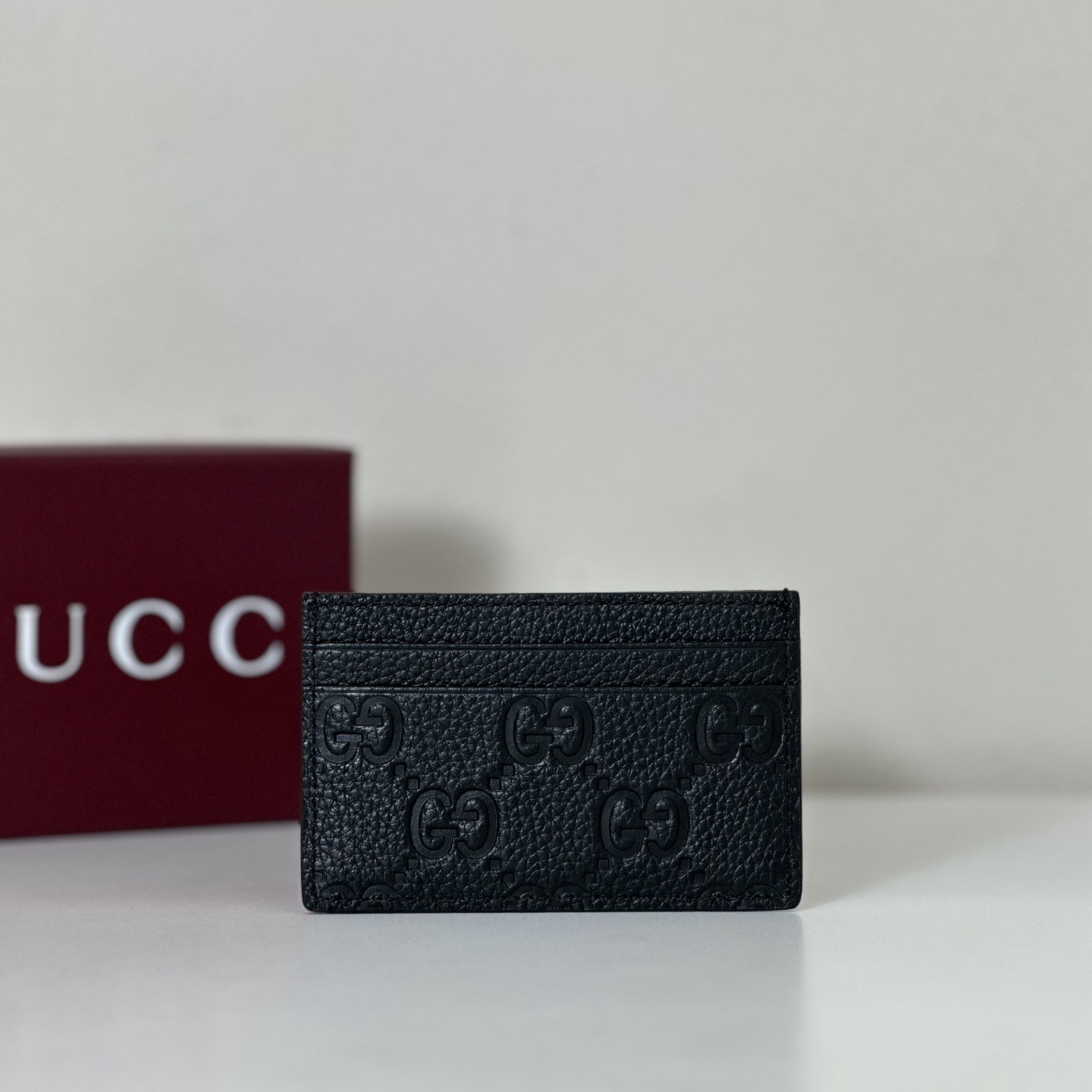 Gucci Imprint card case black