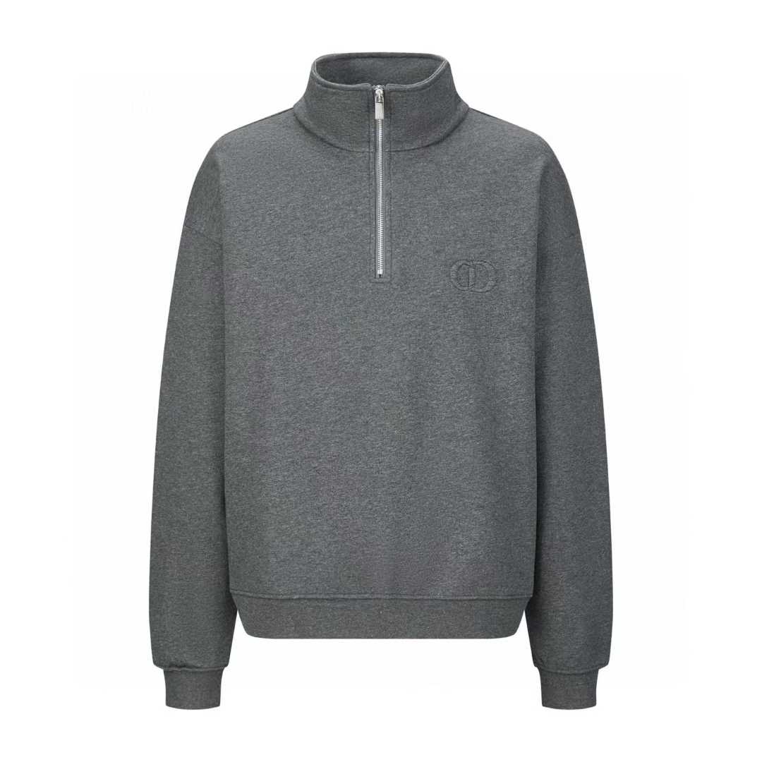 Dior CD Icon Half-Zip Sweatshirt