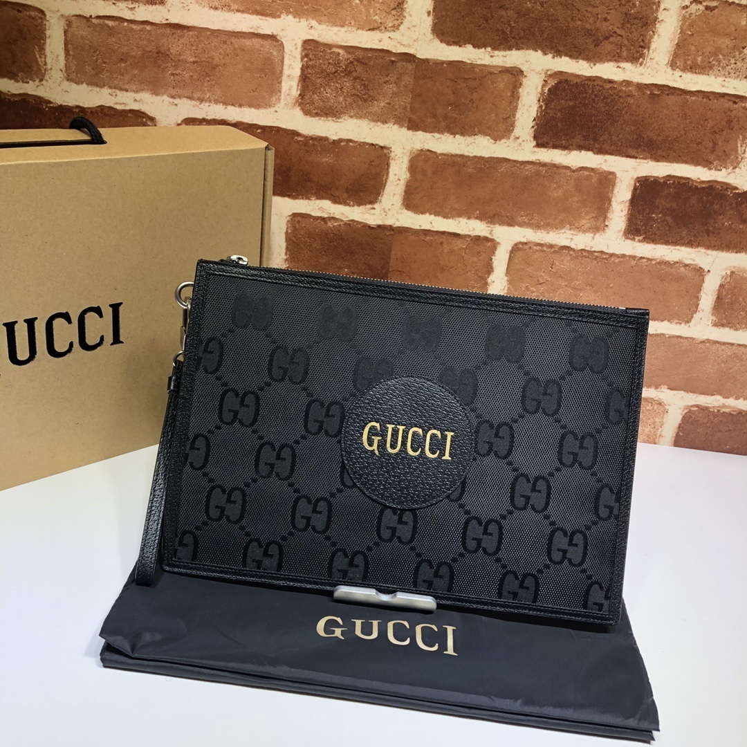 Gucci Off The Grid clutch bag black