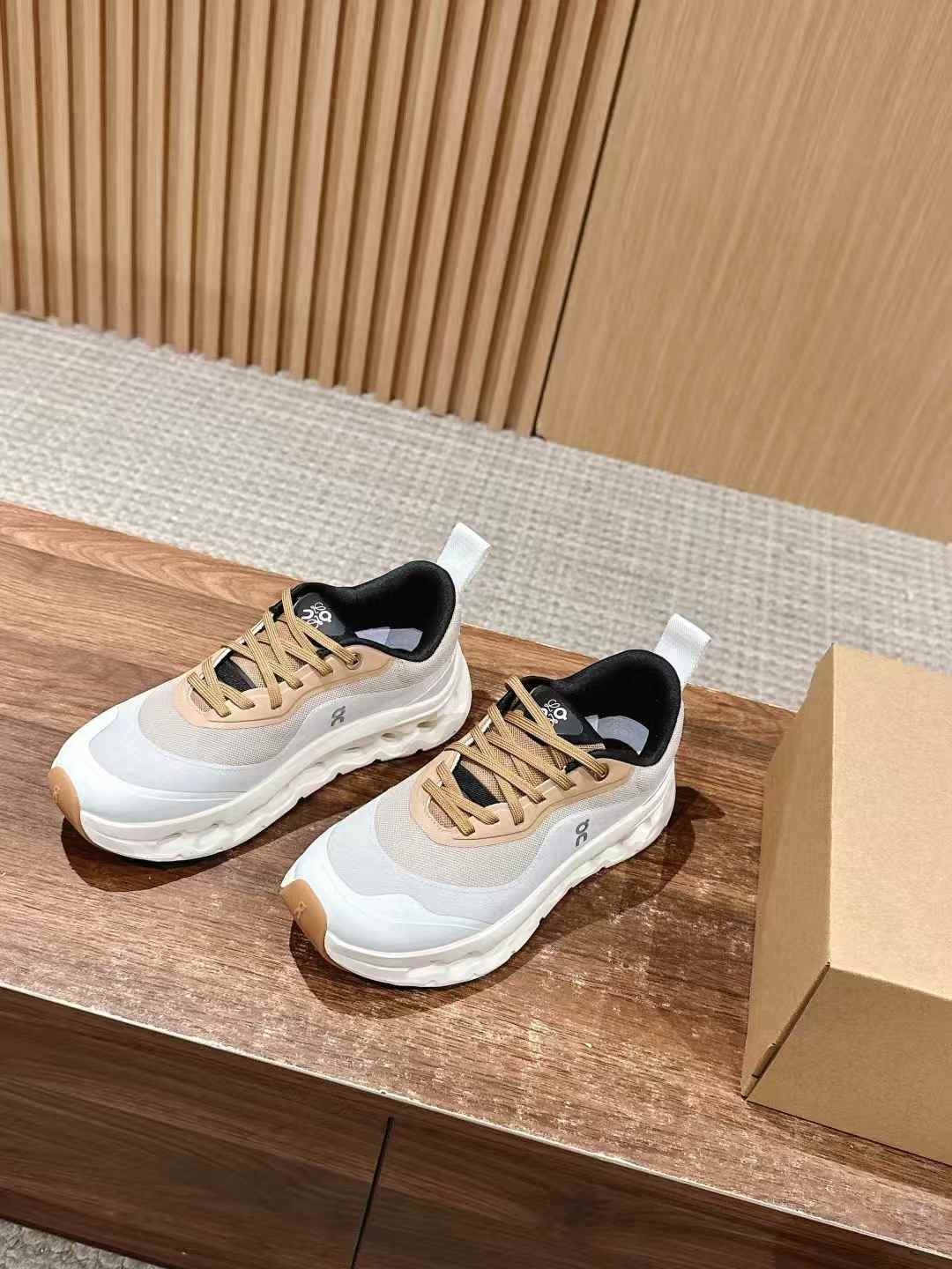 Loewe x On Running Cloudtilt 2 'Tan White Gum' lifestyle sneakers