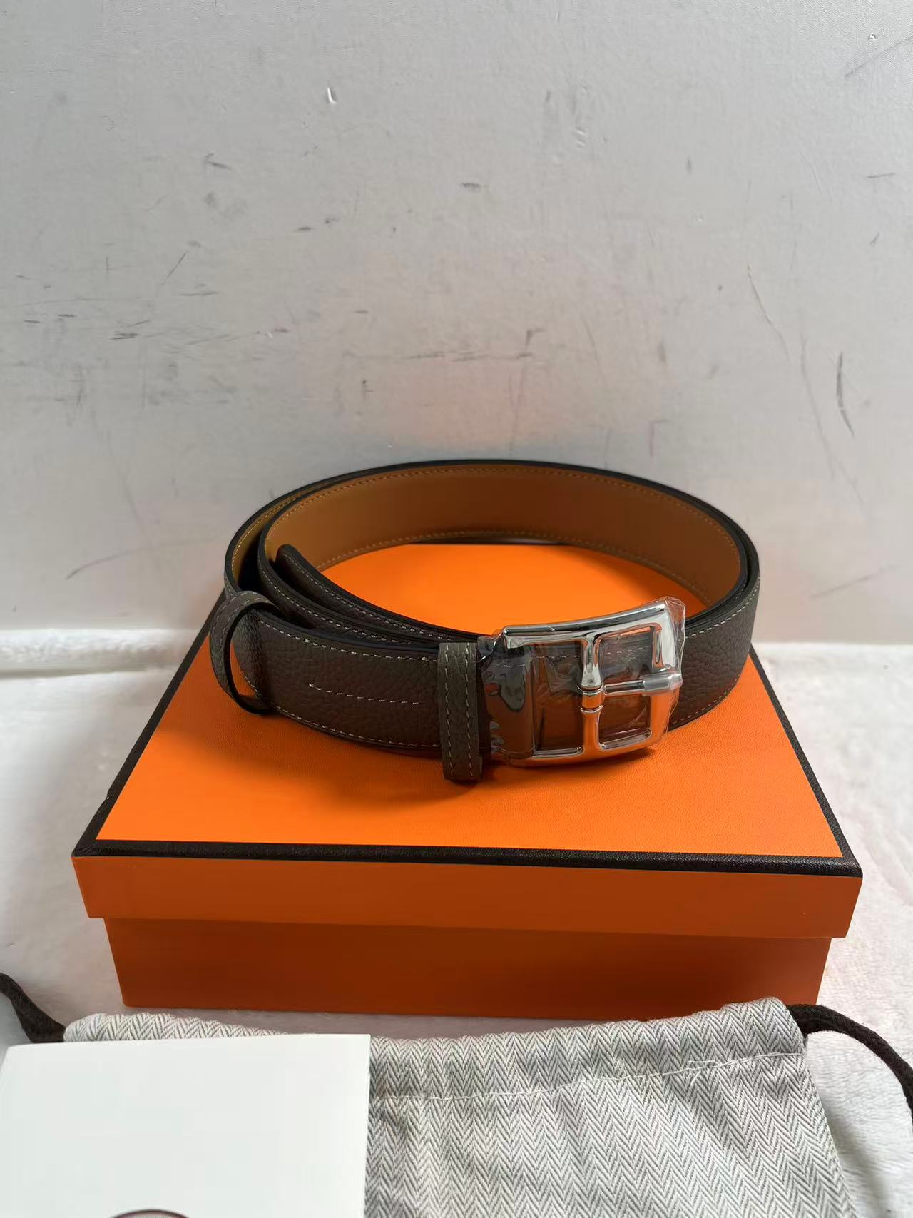 Hermes Etriviere 32 belt total length 100cm