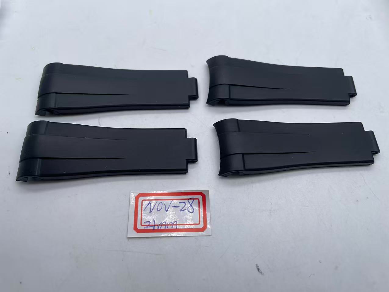 Rubber Strap 21mm black