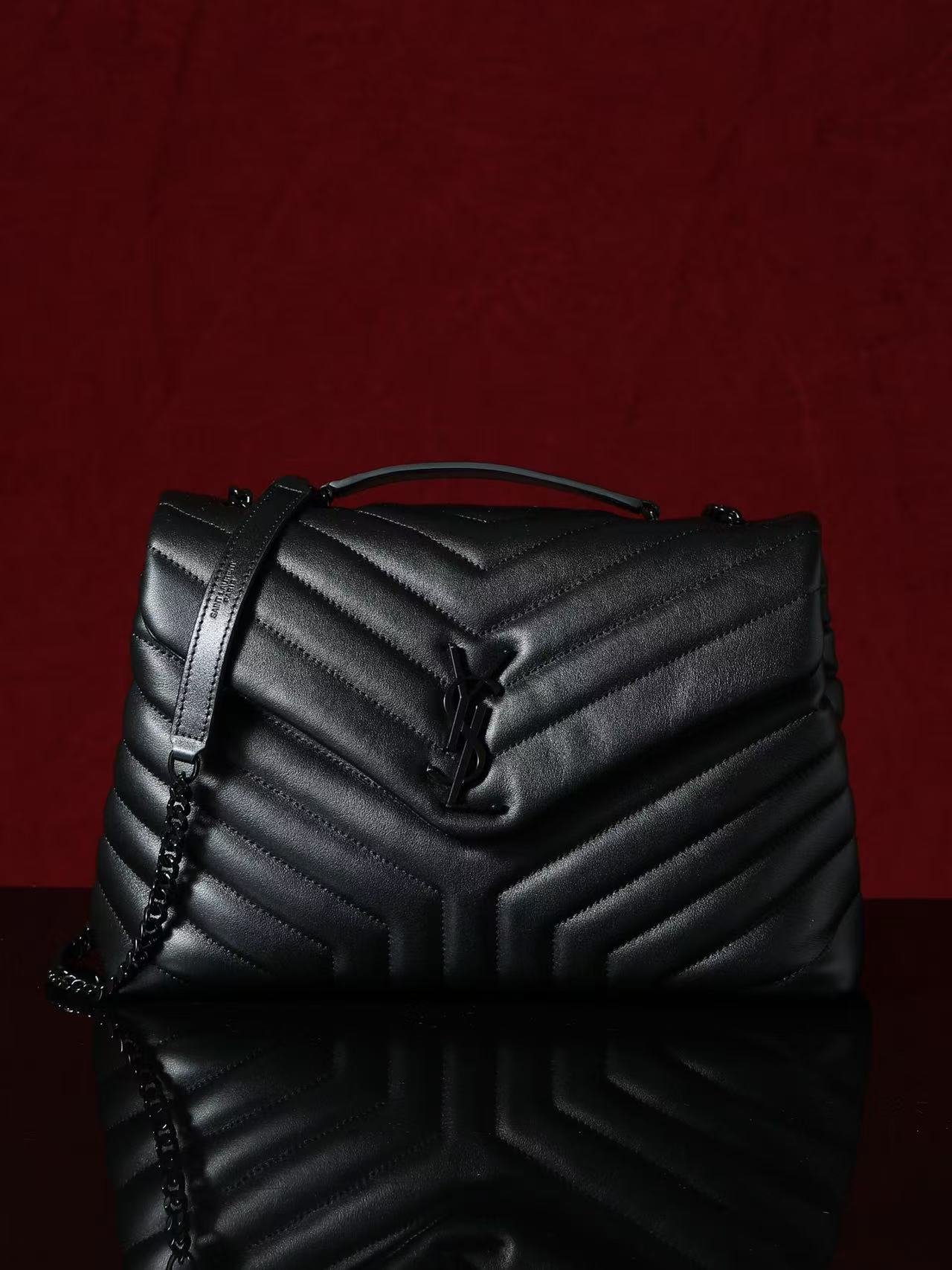 Saint Laurent Loulou medium quilted leather shoulder bag