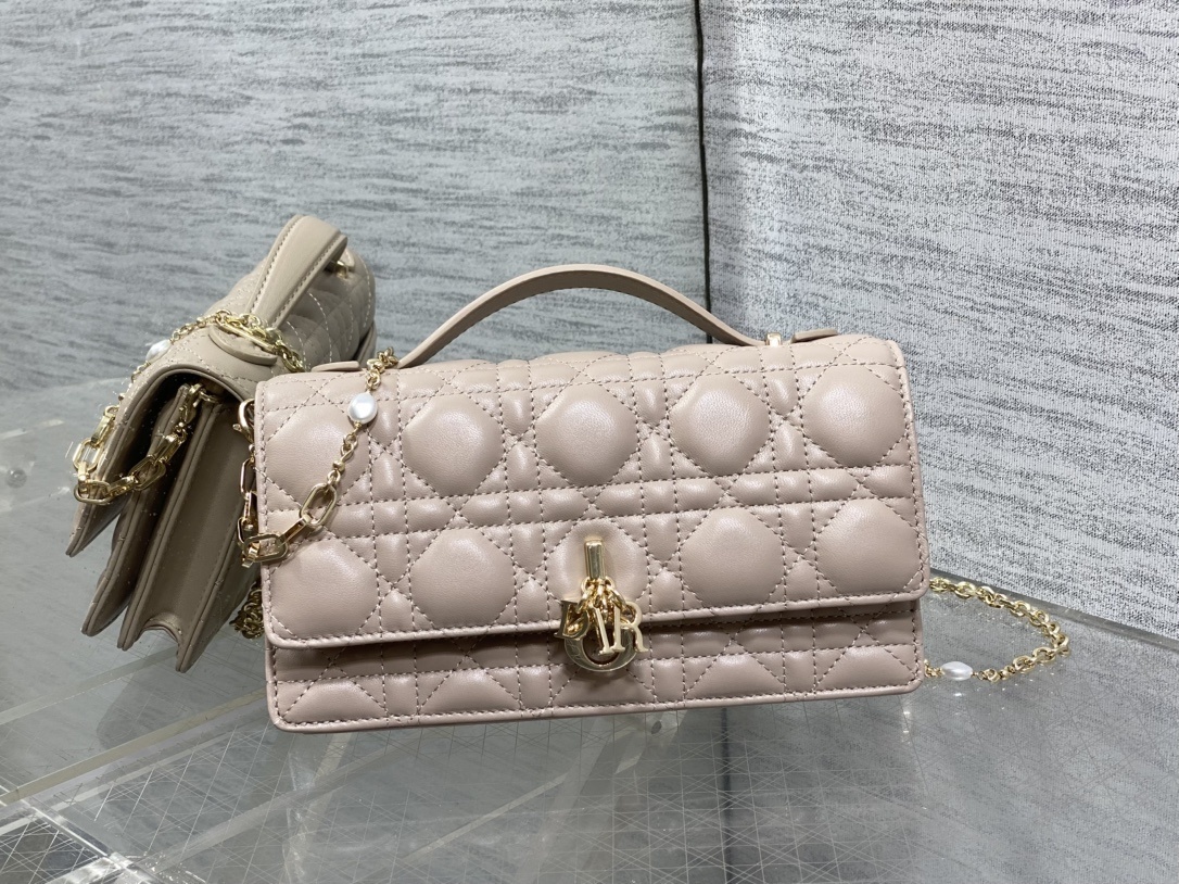 Dior My Dior Mini Bag in powder beige